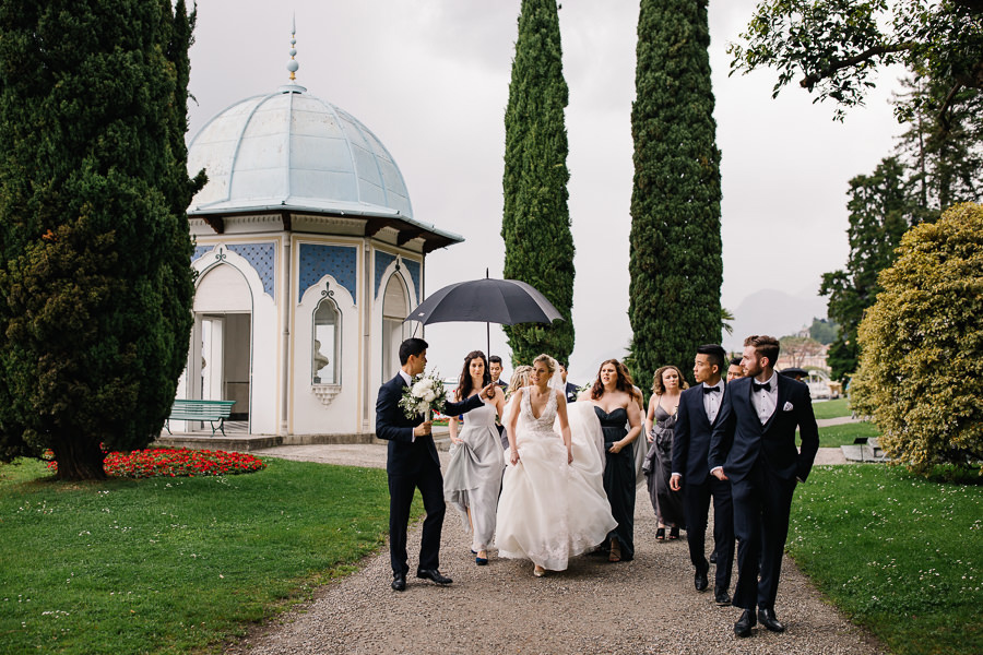 Lake Como Bridal Party Photographer