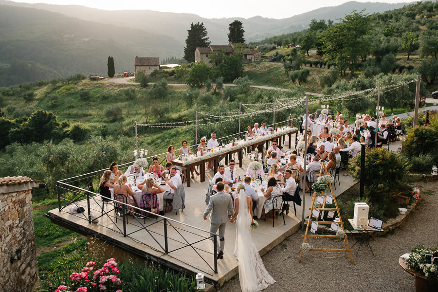 Wedding Dinner Castello del TRebbio