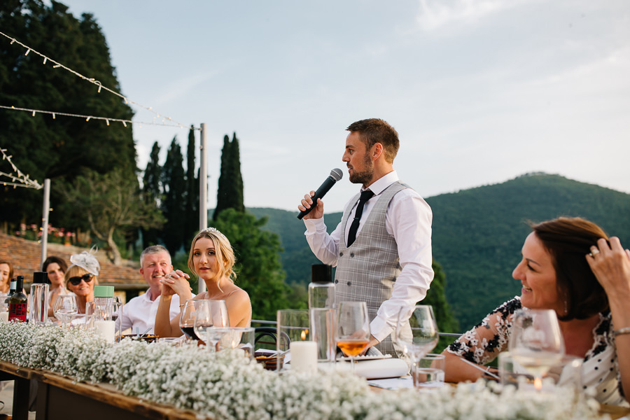 Wedding Dinner Castello del TRebbio