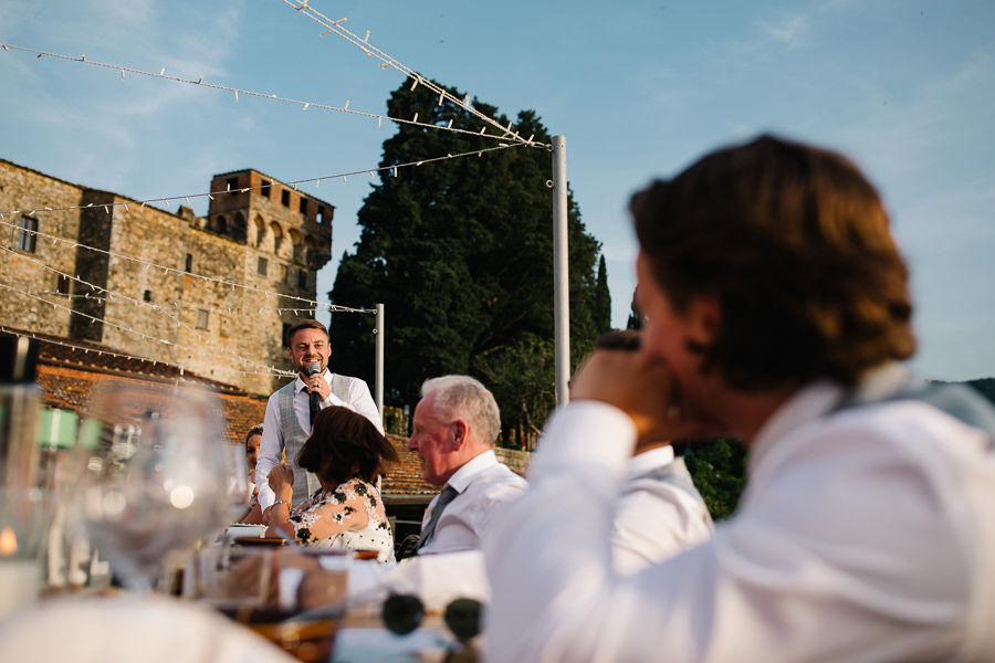 Wedding Dinner Castello del TRebbio