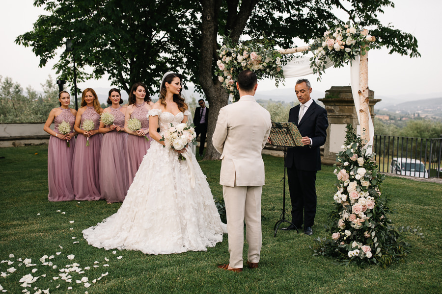 Villa Corsini Wedding Ceremony