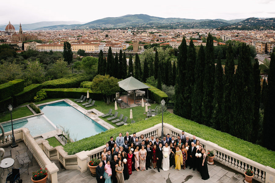 Wedding Ceremony Villa La Vedetta Florence
