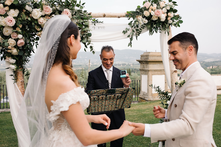 Villa Corsini Wedding Ceremony
