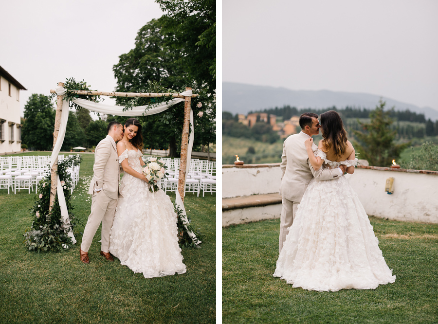 Villa Corsini Wedding Photo Shoot