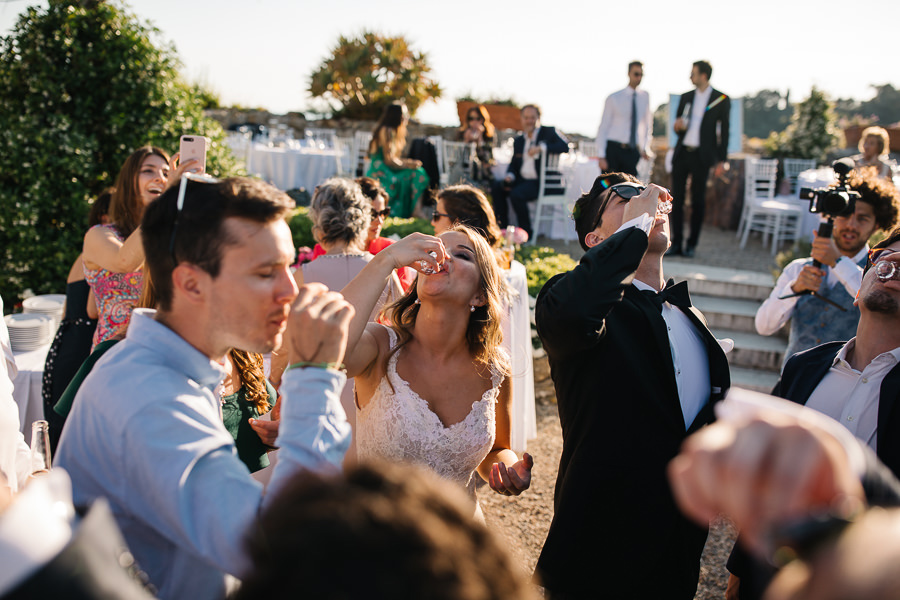 Portofino harbour wedding