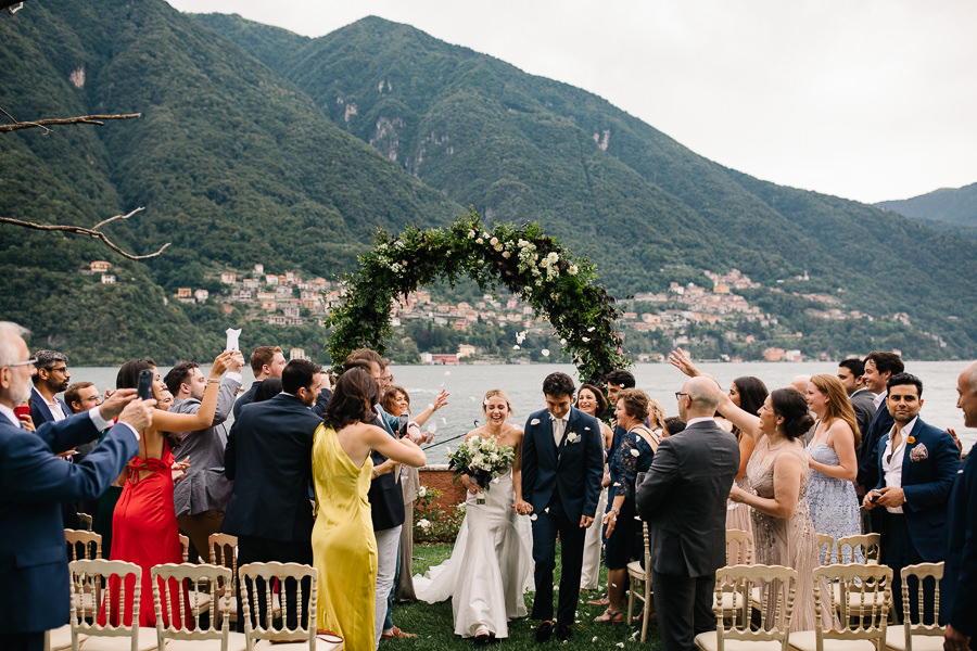Ring exchange on Lake Como