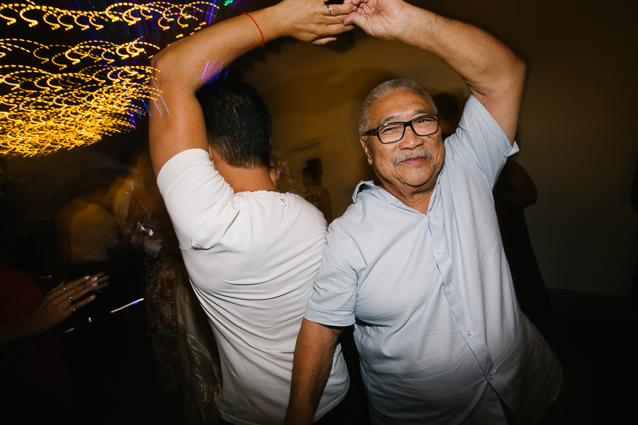 incredible dancing shots during wedding at castello di meleto