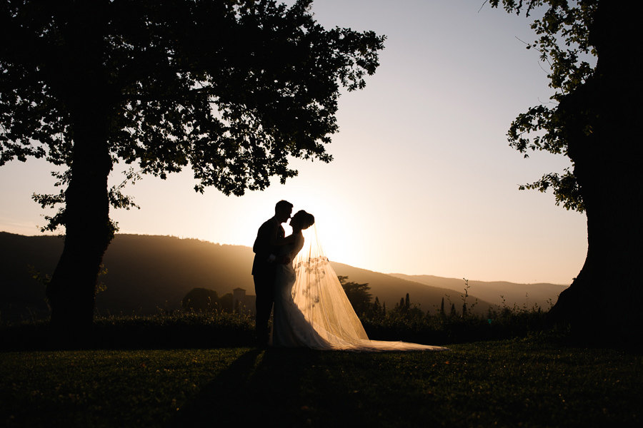 Beautiful Wedding Portaits at Castello di Meleto