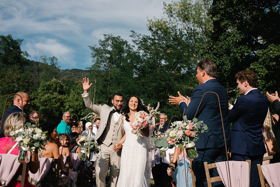 Symbolische Hochzeit in der Toskana