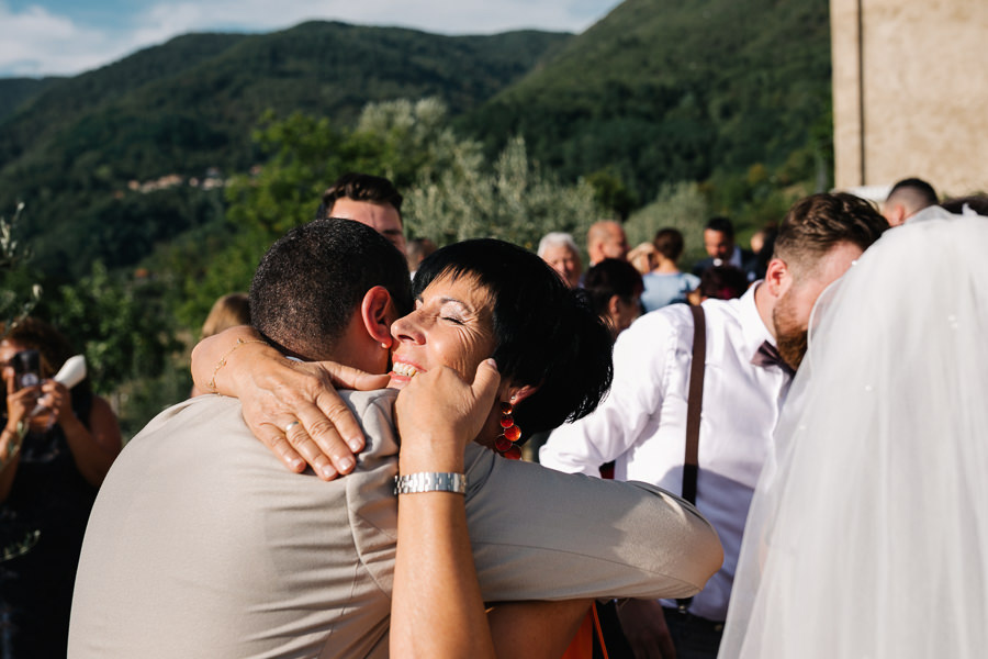 Symbolische Hochzeit in der Toskana