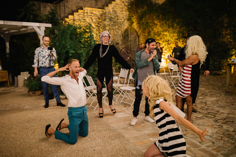 Same-Sex Wedding Reception Italy