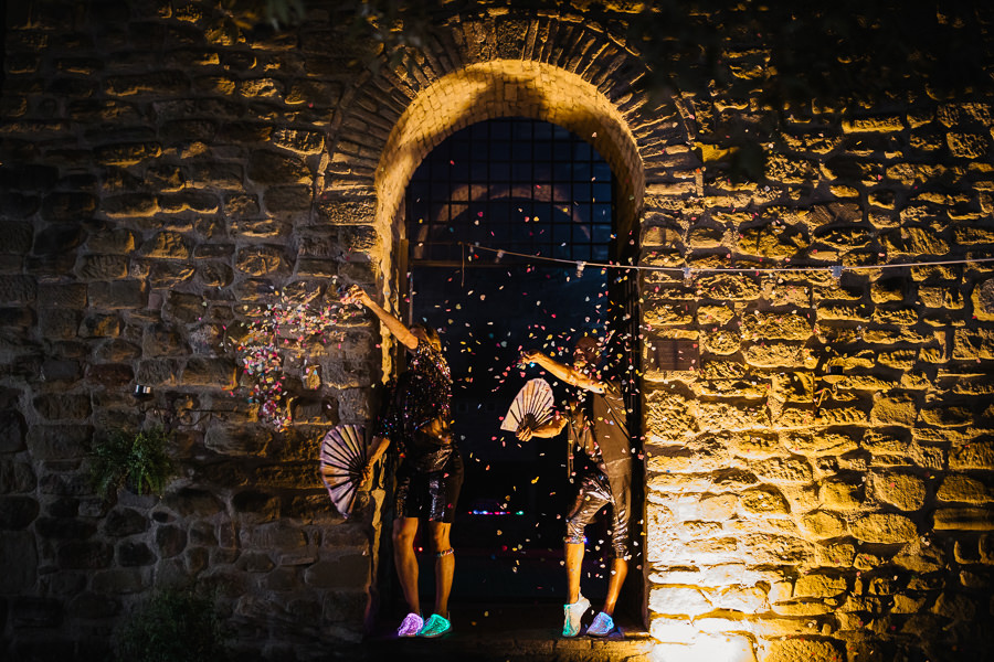 Same-Sex Wedding Reception Italy