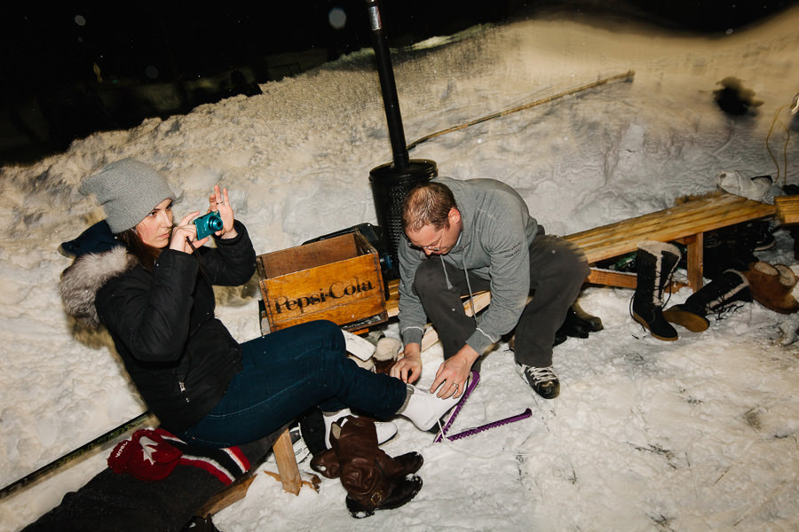 Mont Tremblant Canada Pre-Wedding Night