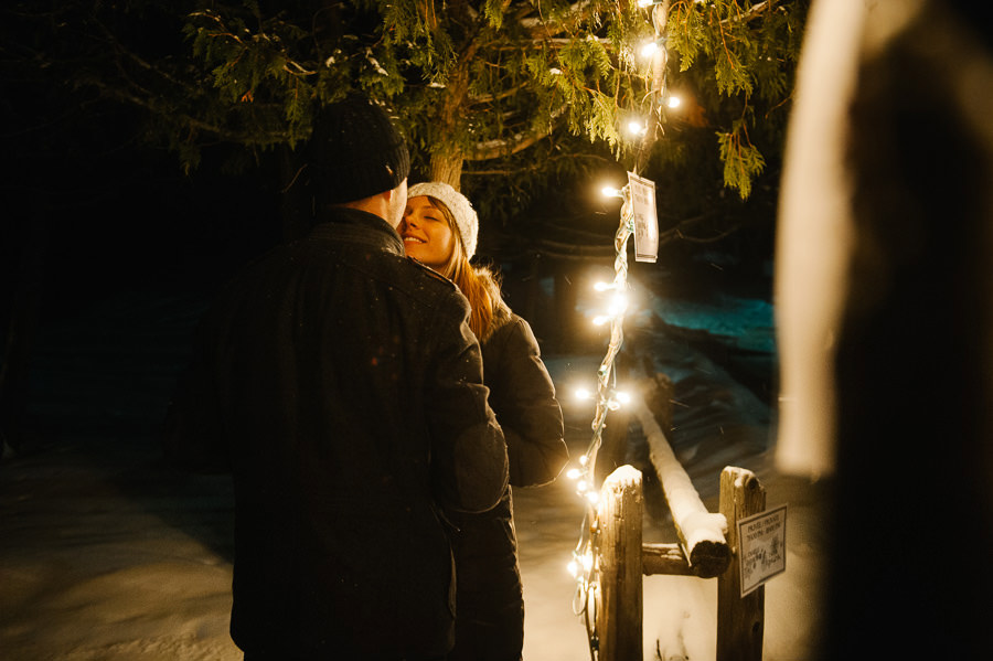 Pre-Wedding Night Lodge de la Montagne, Mont-Tremblant, Canada