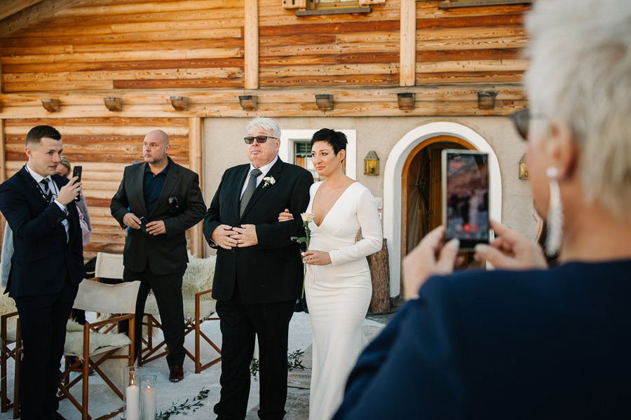 Dolomites Winter Wedding