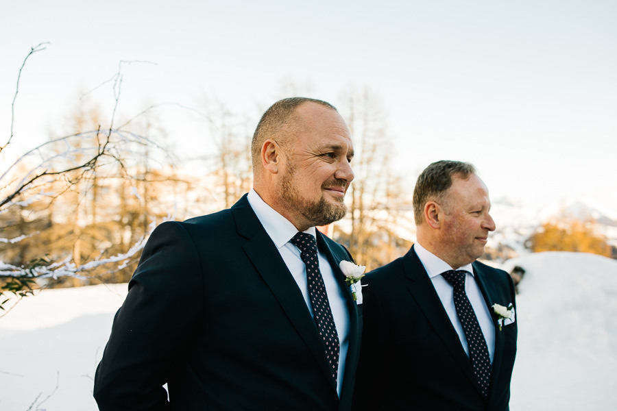 Dolomites Winter Wedding