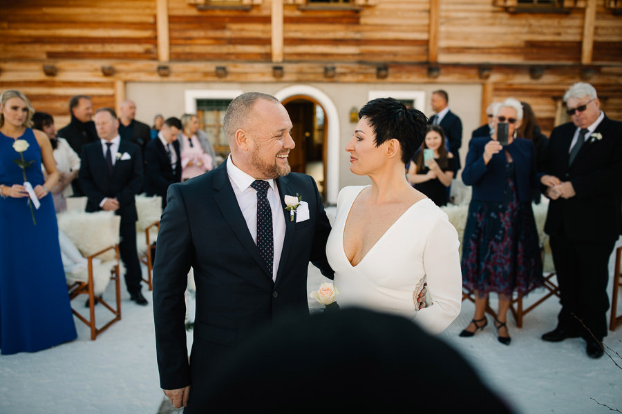 Dolomites Winter Wedding