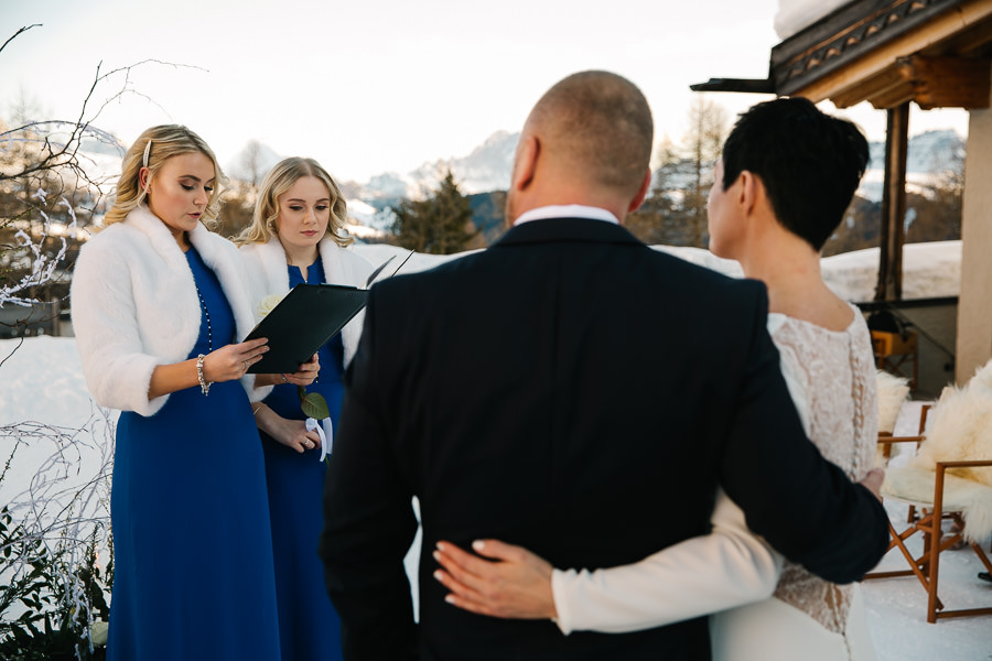Wedding Ceremony Dolomites Italy