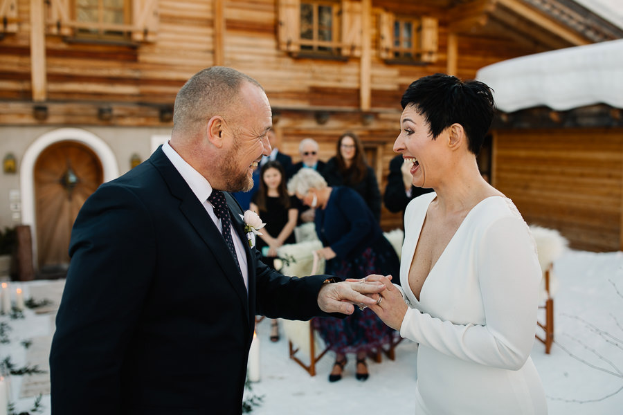 Winter Wedding in the Snow Italy