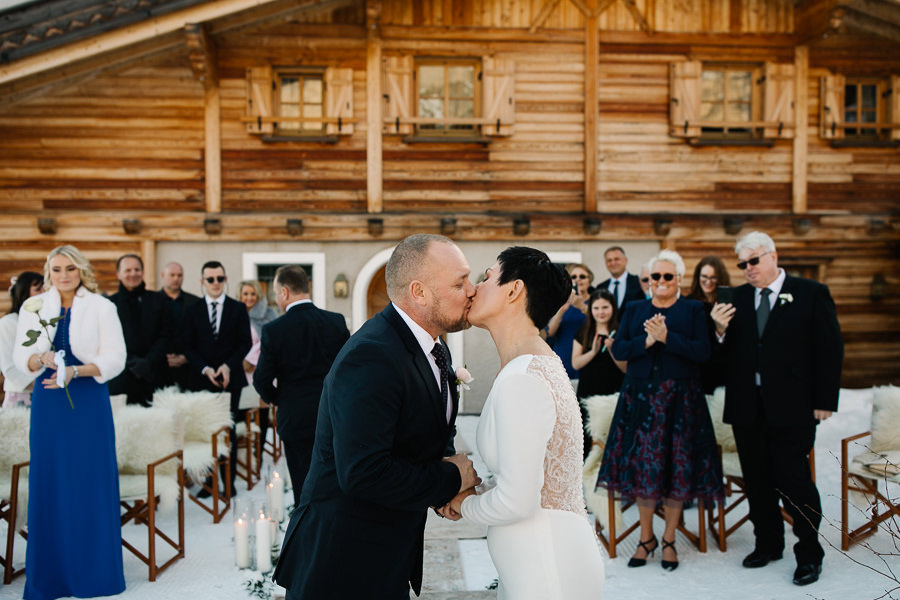 Winter Wedding in the Snow Italy