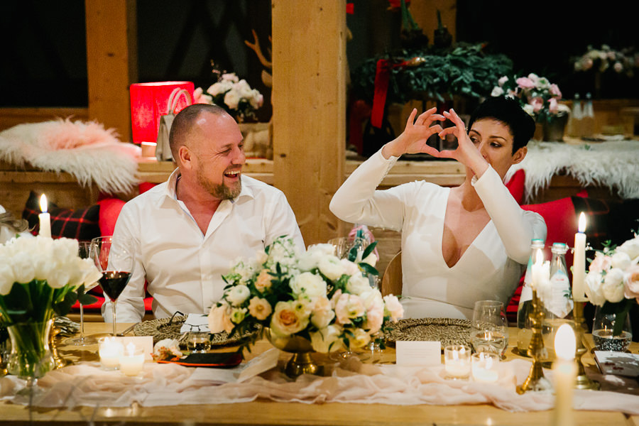 Snow Winter Wedding in Italy