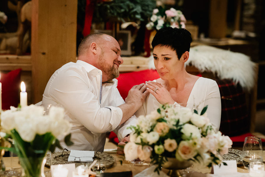 Snow Winter Wedding in Italy