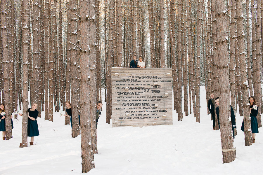 Snow Wedding Photographer Montreal