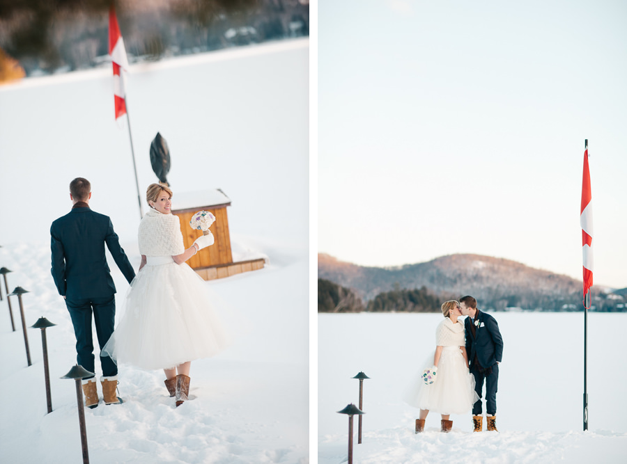 Snow Wedding Photographer Montreal