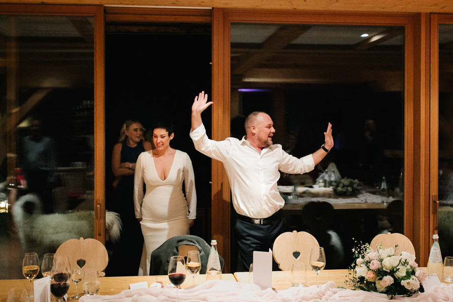 Corvara Colfosco Alta Badia Dolomites Winter Wedding