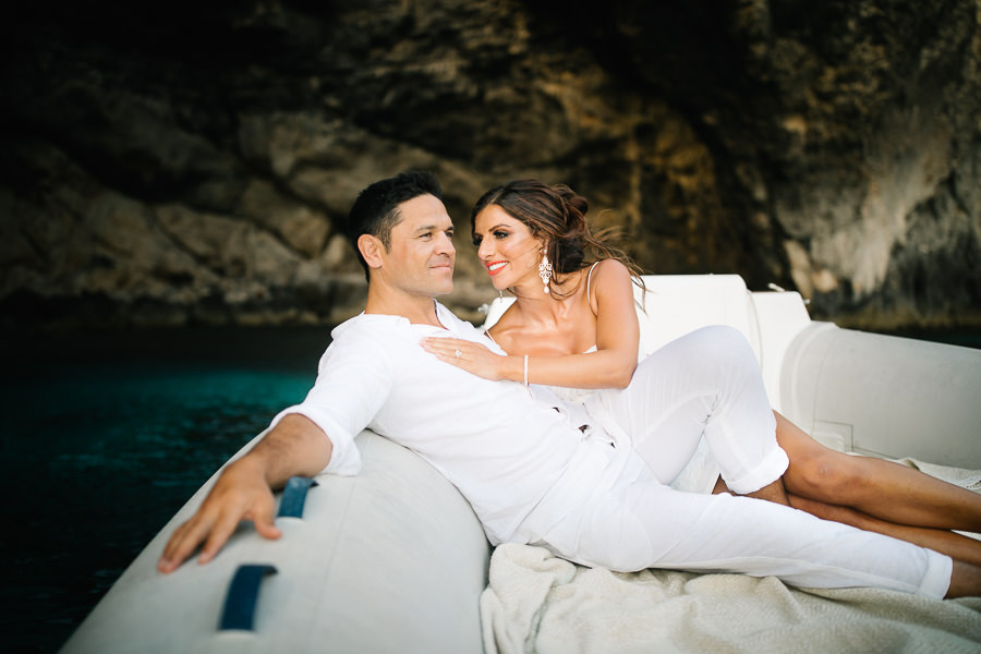 Malta Gozo Blue Lagoon engagement photos