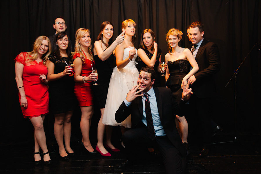 Snow Winter Wedding Mont-Tremblant Grand Lodge