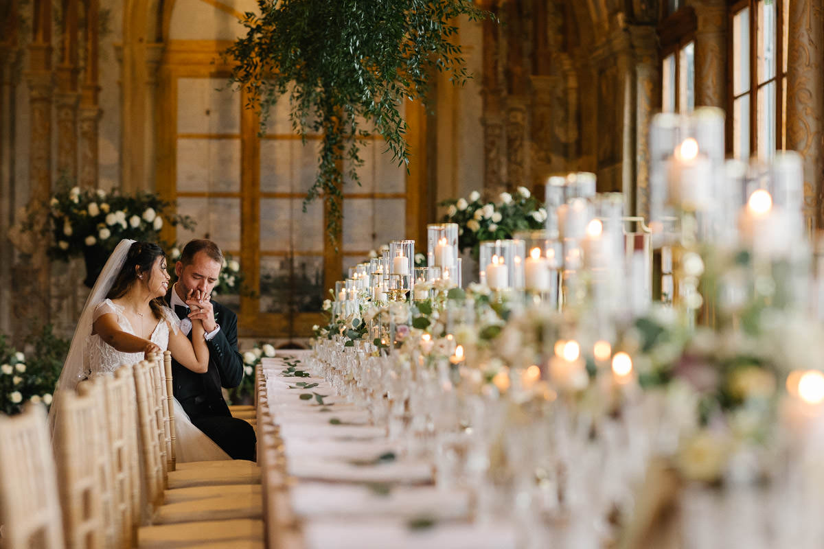 Foto der Hochzeit in der Villa Corsini in der Toskana, aufgenommen von Julian Kanz, Hochzeitsfotograf in Florenz