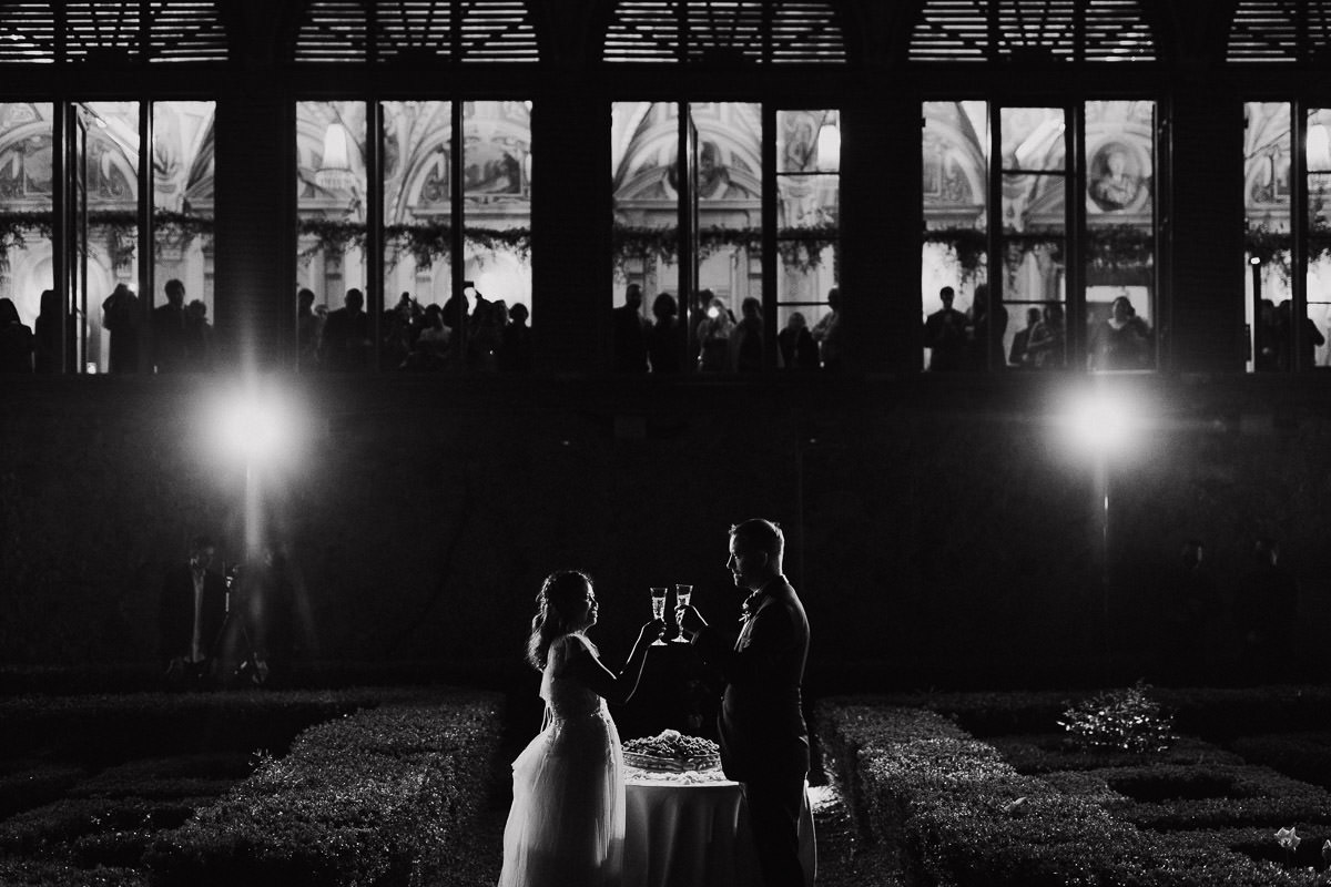 Foto der Hochzeit in der Villa Corsini in der Toskana, aufgenommen von Julian Kanz, Hochzeitsfotograf in Florenz