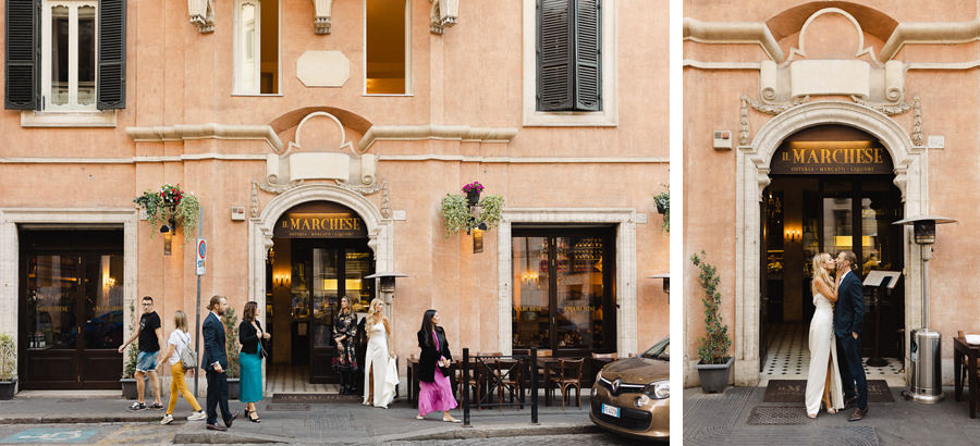 Iaia de Rose Il Marchese Roma Welcome Dinner