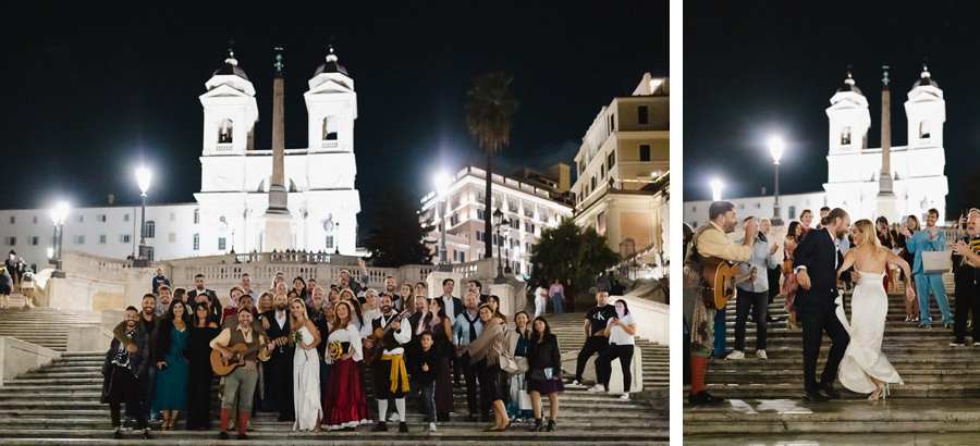 Iaia e Daniele Piazza di Spagna